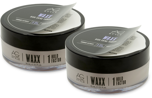 AG Waxx with Peel-back Labels