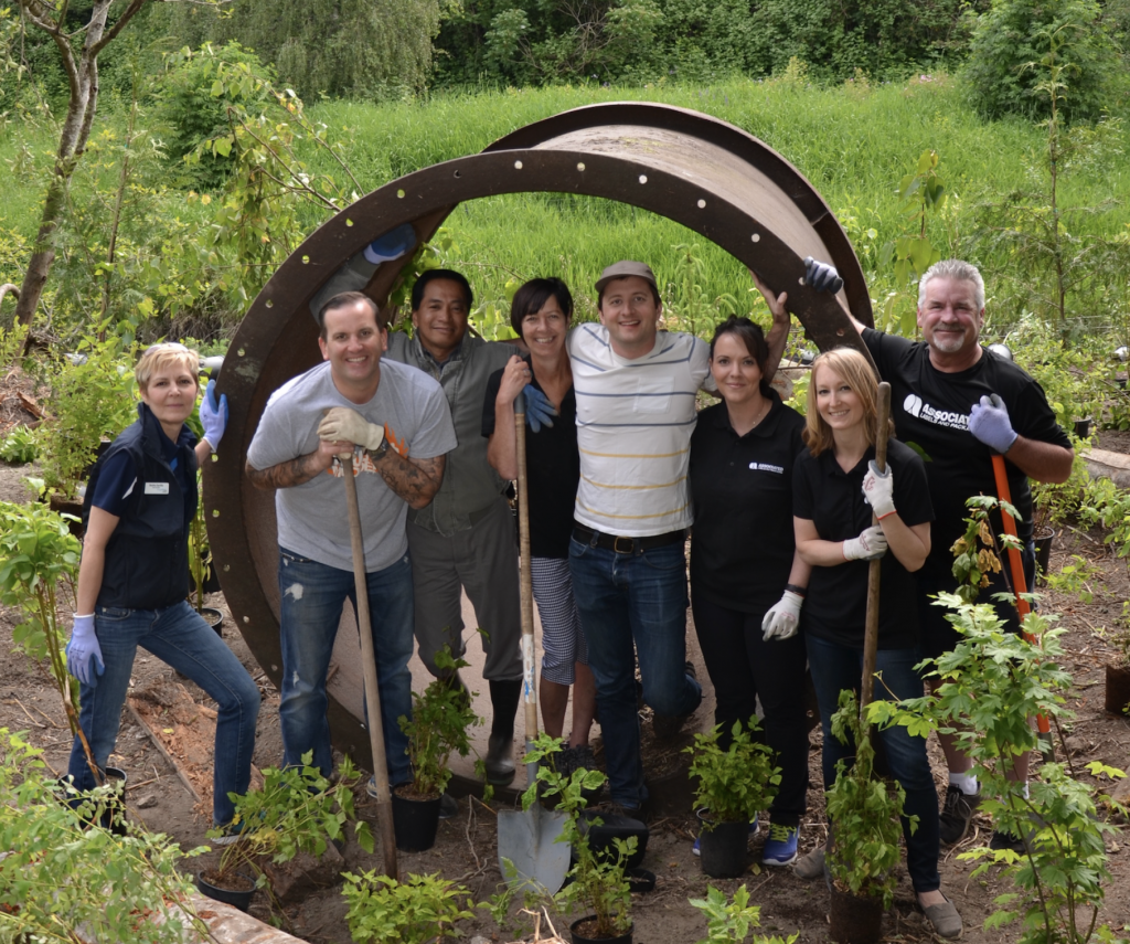 Associated Labels and Packaging staff volunteer their time 