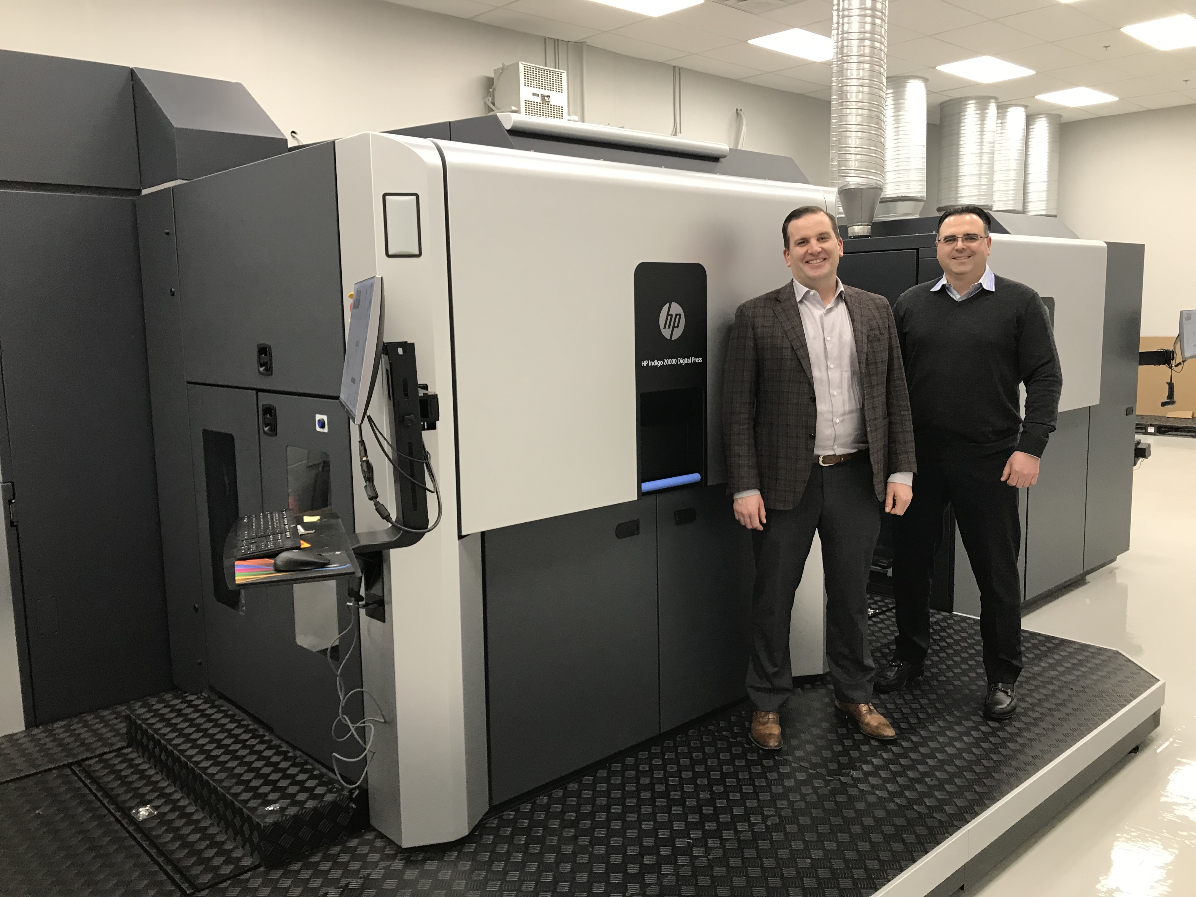 Our HP Indigo 20000 digital press