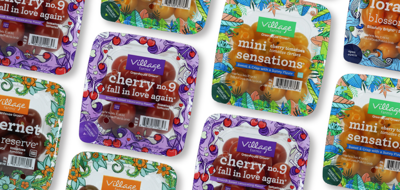 variable data printing lidding film